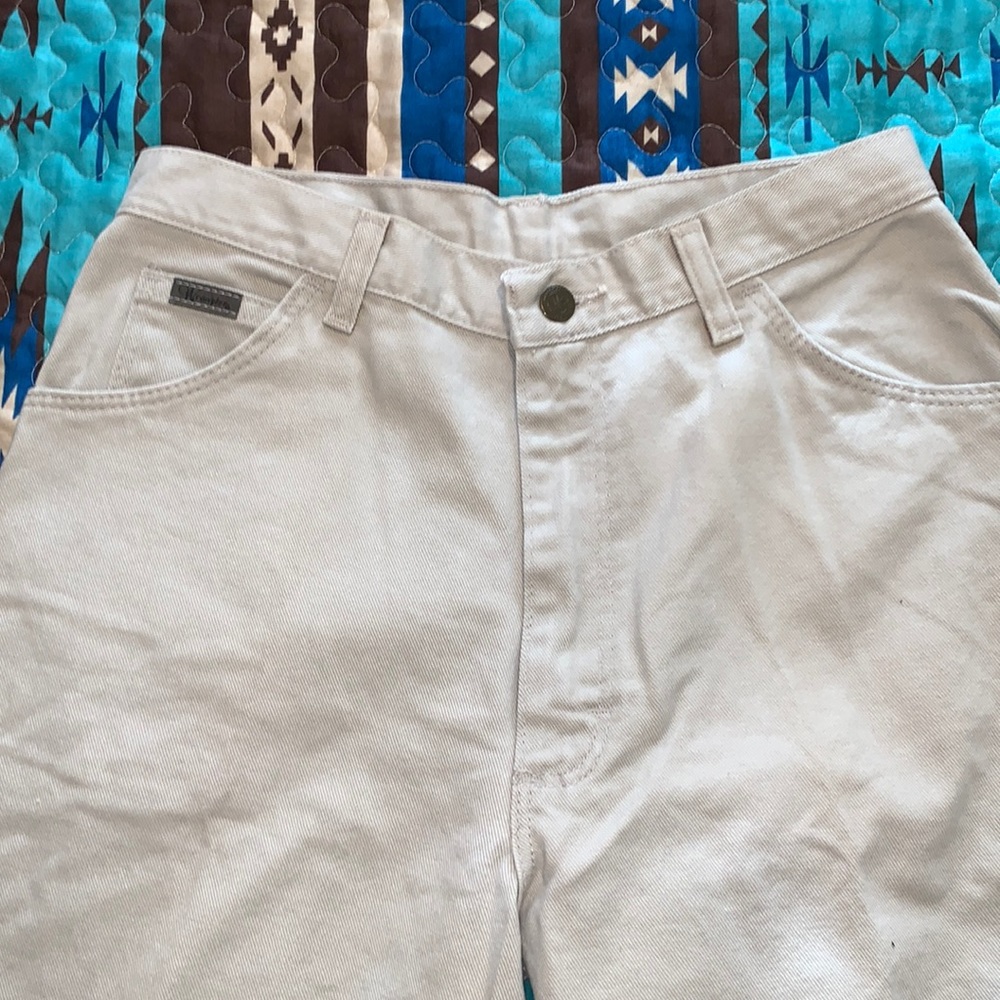 VINTAGE wrangler khaki jeans